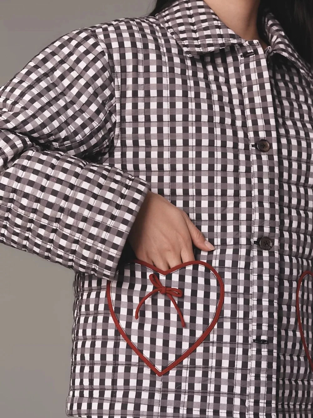 Forever That Girl Quilted Heart Jacket - Picture 4 of 7